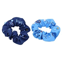 Brianna Cannon  Tennessee Titans 2-Pack Dual Scrunchie Set