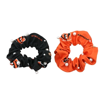 Brianna Cannon  Cincinnati Bengals 2-Pack Dual Scrunchie Set