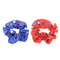 Brianna Cannon  Buffalo Bills 2-Pack Dual Scrunchie Set