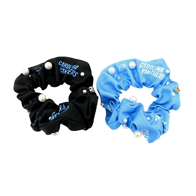 Brianna Cannon  Carolina Panthers 2-Pack Dual Scrunchie Set