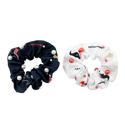 Brianna Cannon  Houston Texans 2-Pack Dual Scrunchie Set