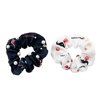 Brianna Cannon  Houston Texans 2-Pack Dual Scrunchie Set