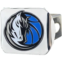 Logo Brands  Dallas Mavericks Color on Chrome Hitch Cover