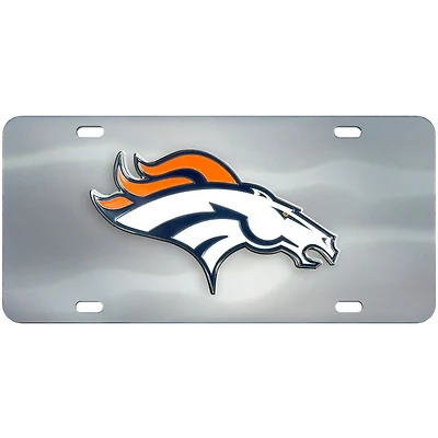 Logo Brands  Denver Broncos Diecast License Plate
