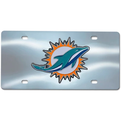 Logo Brands  Miami Dolphins Diecast License Plate