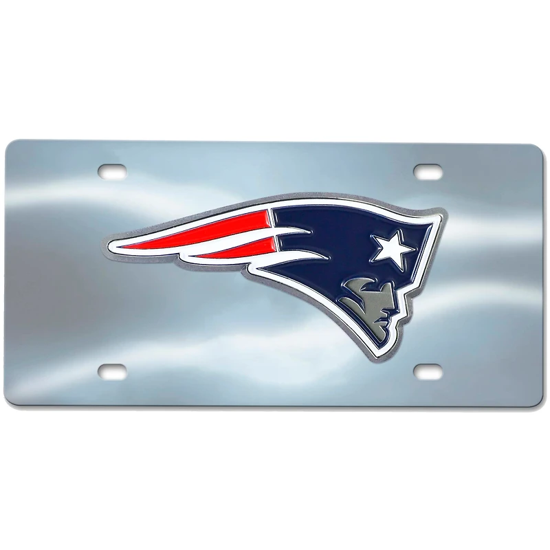 Logo Brands  New England Patriots Diecast License Plate