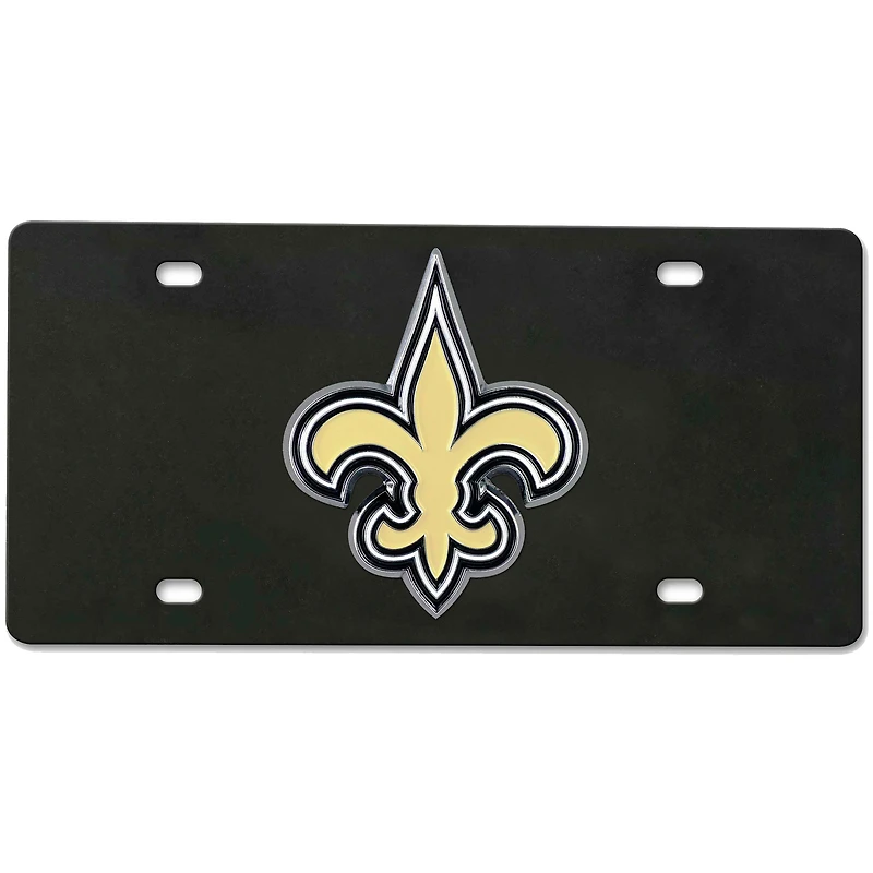 Logo Brands New Orleans Saints Diecast License Plate