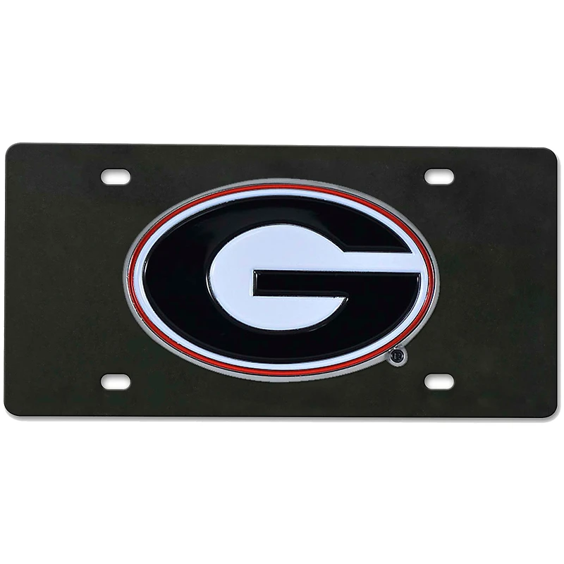 Logo Brands  Georgia Bulldogs Diecast License Plate