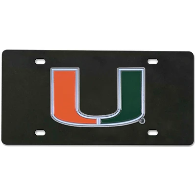 Logo Brands Miami Hurricanes Diecast License Plate