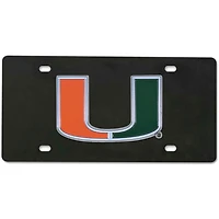 Logo Brands Miami Hurricanes Diecast License Plate