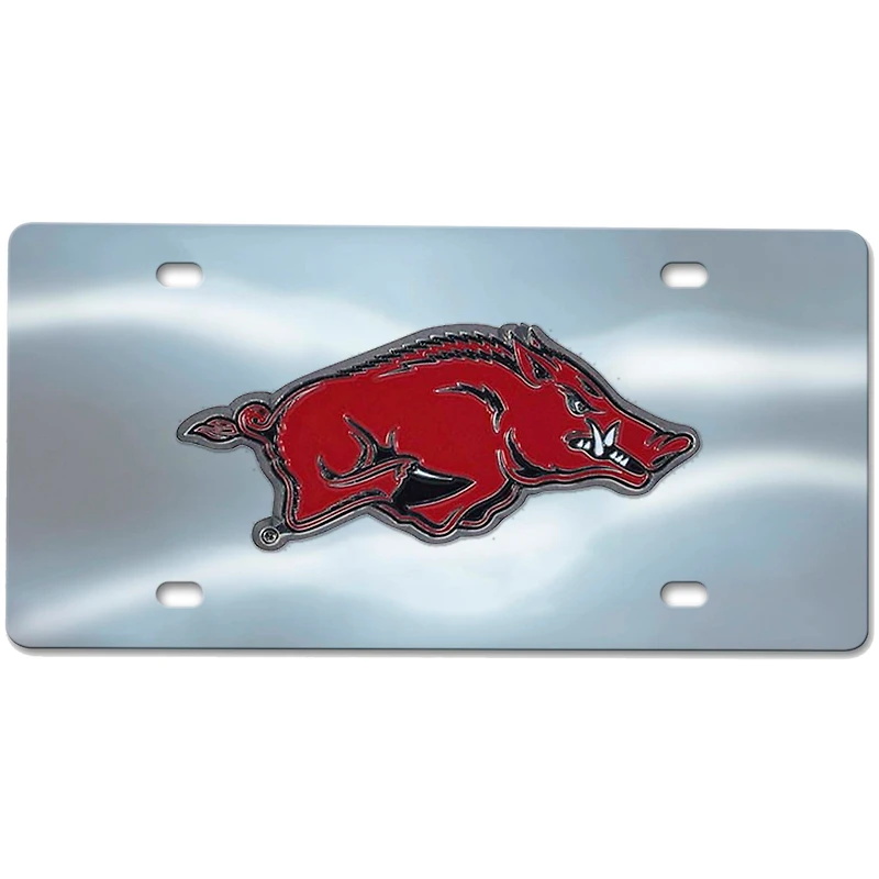 Logo Brands Arkansas Razorbacks Diecast License Plate