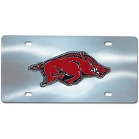 Logo Brands  Arkansas Razorbacks Diecast License Plate
