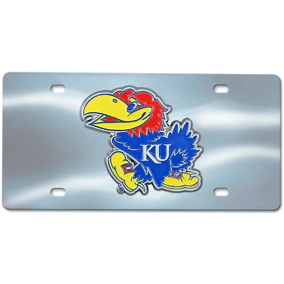 Logo Brands  Kansas Jayhawks Diecast License Plate
