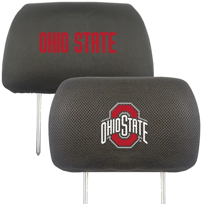 Logo Brands  Ohio State Buckeyes Car Head Rest Cover