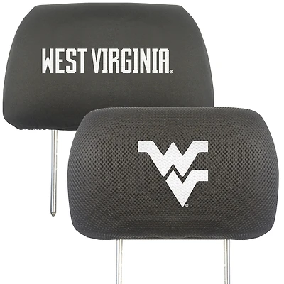 Logo Brands  West Virginia Mountaineers Car Head Rest Cover