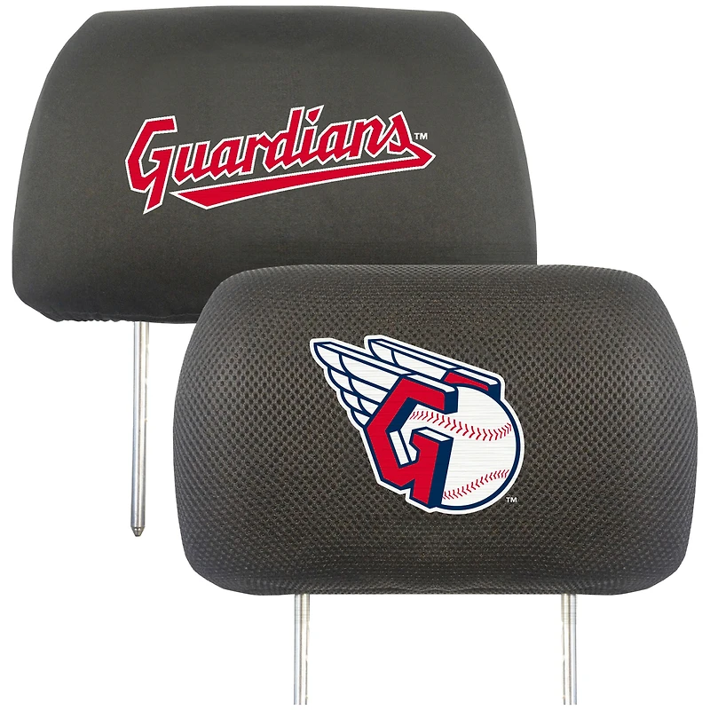 Logo Brands  Cleveland Guardians Car Head Rest Cover