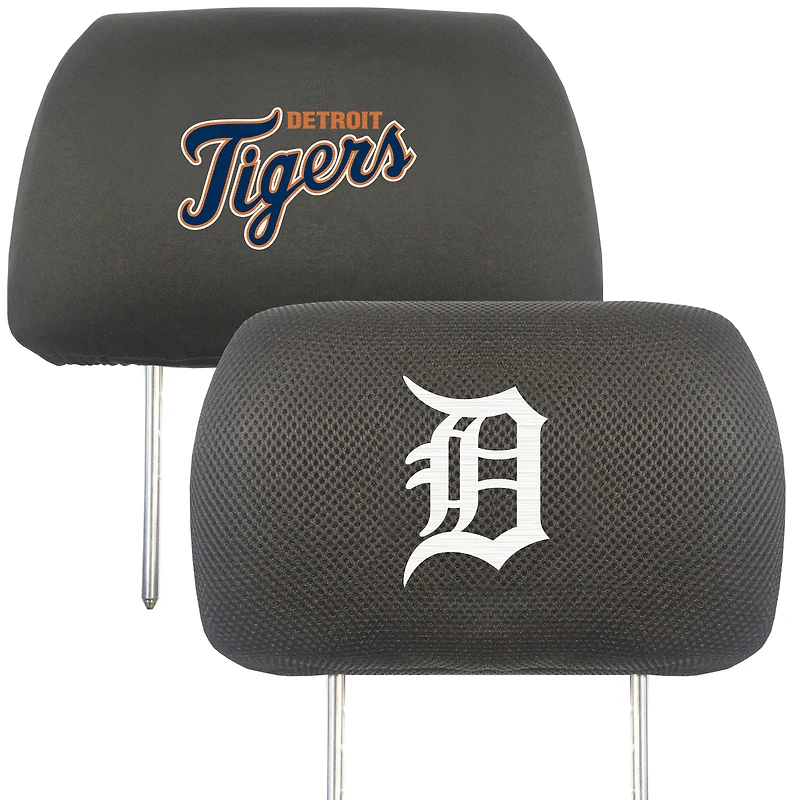 Logo Brands  Detroit Tigers Car Head Rest Cover