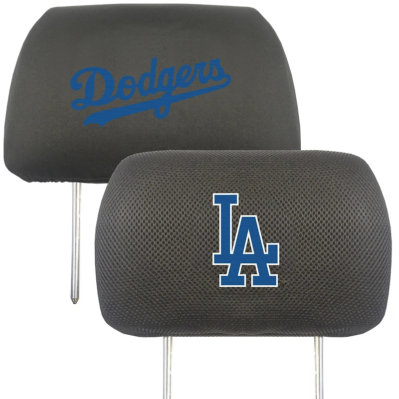 Logo Brands  Los Angeles Dodgers Car Head Rest Cover
