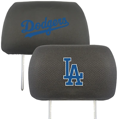 Logo Brands  Los Angeles Dodgers Car Head Rest Cover