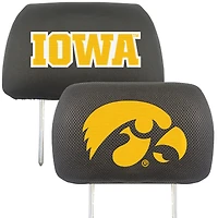 Logo Brands Iowa Hawkeyes Car Head Rest Cover