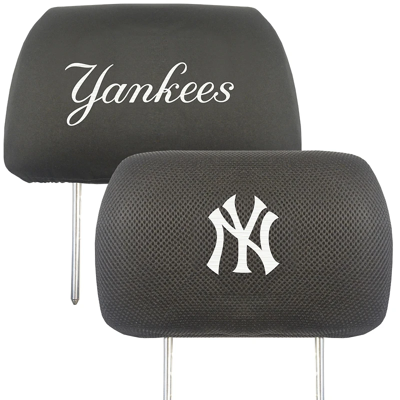 Logo Brands New York Yankees Car Head Rest Cover