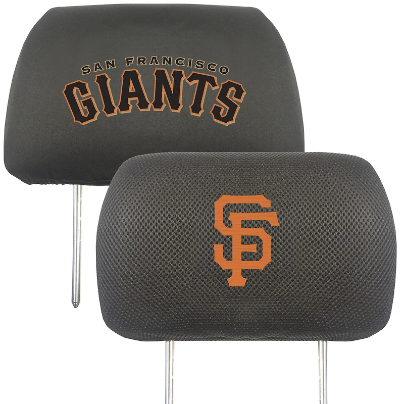 Logo Brands San Francisco Giants Car Head Rest Cover