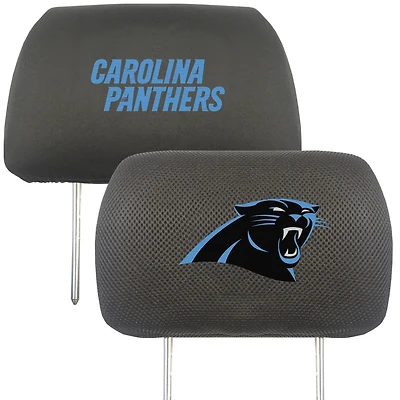 Logo Brands  Carolina Panthers Car Head Rest Cover