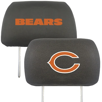 Logo Brands  Chicago Bears Car Head Rest Cover
