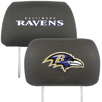 Logo Brands  Baltimore Ravens Car Head Rest Cover