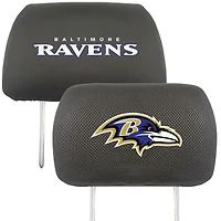 Logo Brands  Baltimore Ravens Car Head Rest Cover