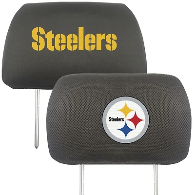 Logo Brands  Pittsburgh Steelers Car Head Rest Cover
