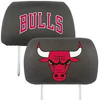 Logo Brands  Chicago Bulls Car Head Rest Cover
