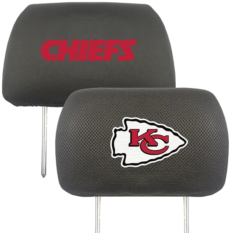 Logo Brands  Kansas City Chiefs Car Head Rest Cover