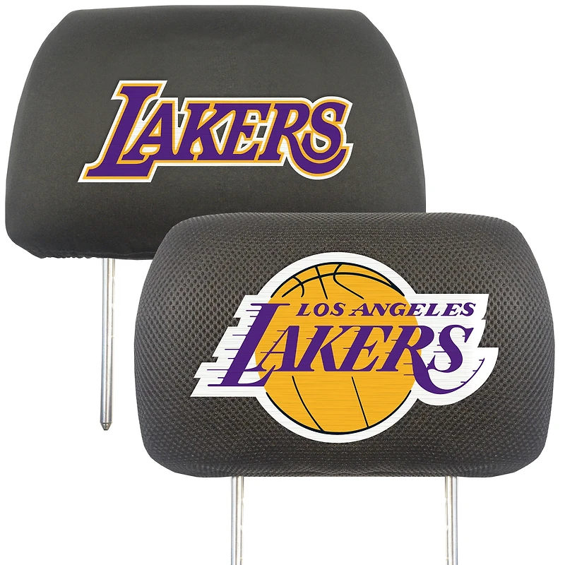 Los Angeles Lakers Car Head Rest Cover