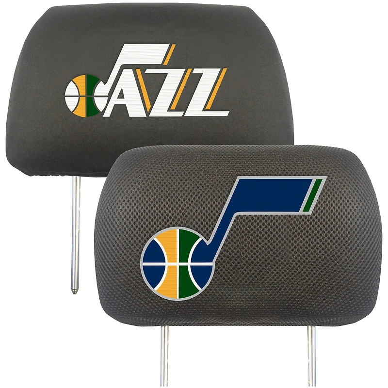 Utah Jazz Car Head Rest Cover