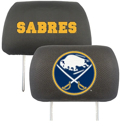 Logo Brands  Buffalo Sabres Car Head Rest Cover