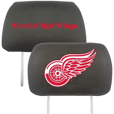Logo Brands  Detroit Red Wings Car Head Rest Cover