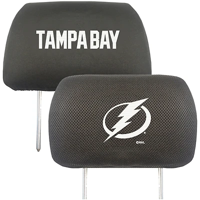 Logo Brands  Tampa Bay Lightning Car Head Rest Cover