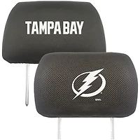 Logo Brands  Tampa Bay Lightning Car Head Rest Cover