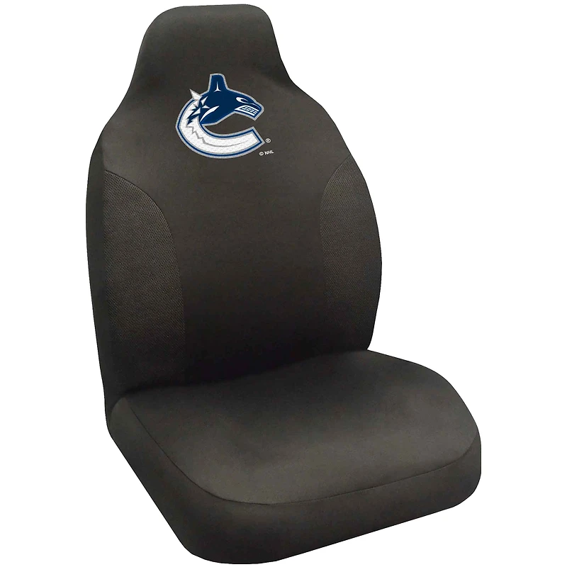 Logo Brands  Vancouver Canucks Car Seat Cover