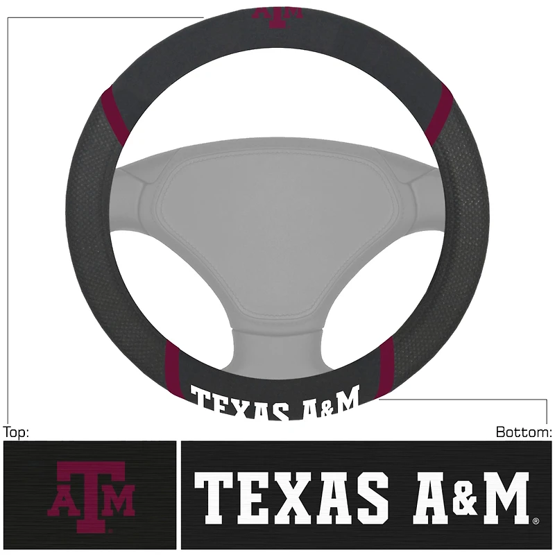 Logo Brands  Texas A&M Aggies Steering Wheel Cover