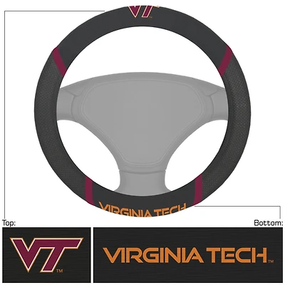 Logo Brands  Virginia Tech Hokies Steering Wheel Cover
