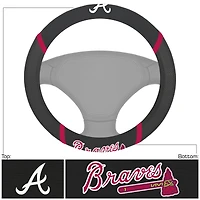 Logo Brands  Atlanta Braves Steering Wheel Cover