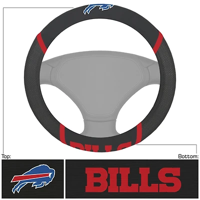 Logo Brands  Buffalo Bills Steering Wheel Cover