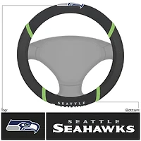 Logo Brands  Seattle Seahawks Steering Wheel Cover