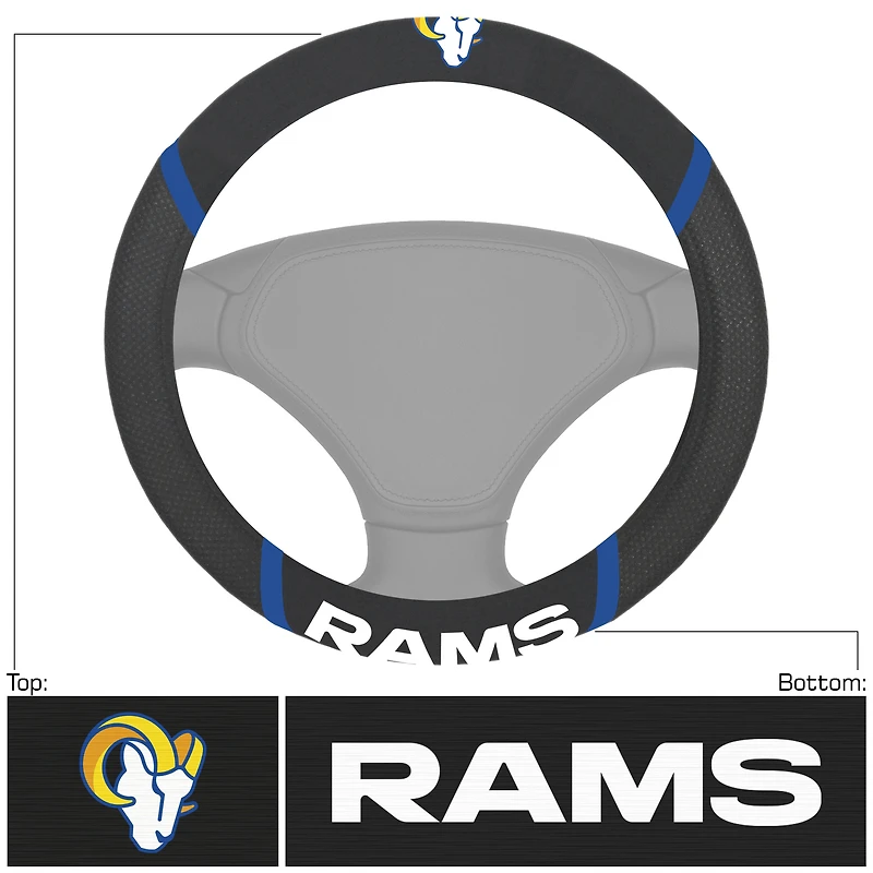 Los Angeles Rams Steering Wheel Cover