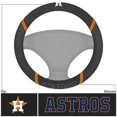 Logo Brands  Houston Astros Steering Wheel Cover