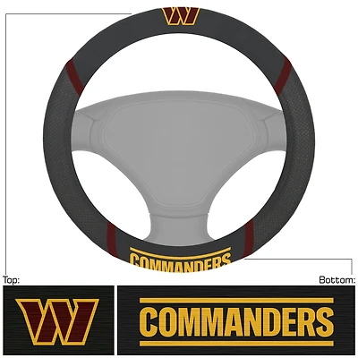 Logo Brands  Washington Commanders Steering Wheel Cover