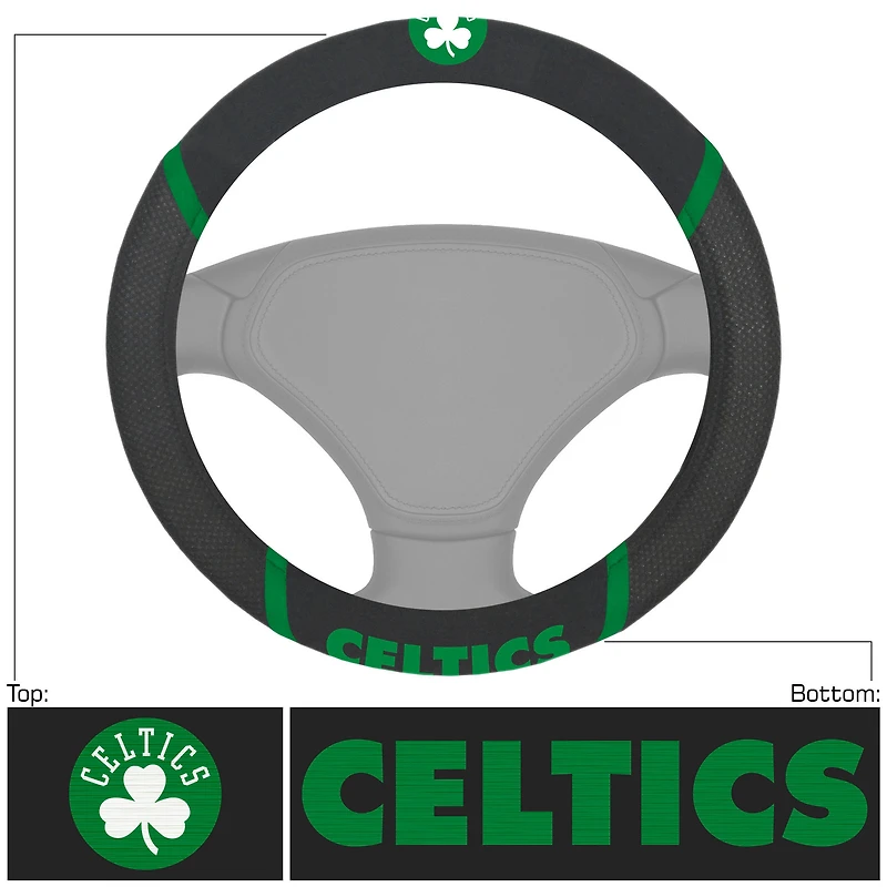 Logo Brands Boston Celtics Steering Wheel Cover