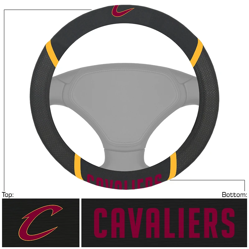 Logo Brands  Cleveland Cavaliers Steering Wheel Cover
